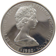 BRITISH VIRGIN ISLANDS 5 CENTS 1980 Elizabeth II. (1952-2022) #a017 0475 - Islas Vírgenes Británicas