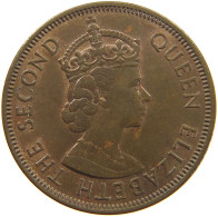 BRITISH CARIBBEAN TERRITORIES CENT 1955 Elizabeth II. (1952-2022) #c012 0375 - Caraibi Britannici (Territori)