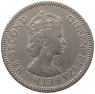 BRITISH CARIBBEAN TERRITORIES 25 CENTS 1955 Elizabeth II. (1952-2022) #a080 0067 - Caribe Británica (Territorios Del)