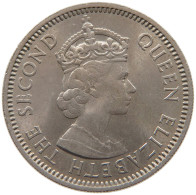 BRITISH CARIBBEAN TERRITORIES 25 CENTS 1959 Elizabeth II. (1952-2022) #c011 0073 - Caribe Británica (Territorios Del)