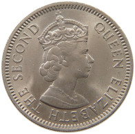 BRITISH CARIBBEAN TERRITORIES 25 CENTS 1965 Elizabeth II. (1952-2022) #s037 0255 - Caribe Británica (Territorios Del)