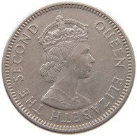 BRITISH CARIBBEAN TERRITORIES 25 CENTS 1965 Elizabeth II. (1952-2022) #s079 0665 - Britse-karibisher Territorien