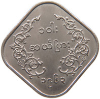 BURMA 10 PYAS 1953  #a050 0109 - Myanmar