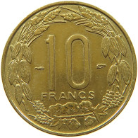 CAMEROON 10 FRANCS 1958  #a033 0917 - Kameroen