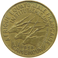 CAMEROON 10 FRANCS 1958  #c067 0359 - Cameroon