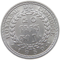 CAMBODIA 50 SEN 1959  #a021 1127 - Camboya