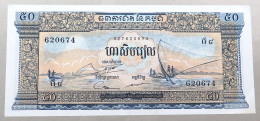 CAMBODIA 50 RIELS 1972  #alb051 1211 - Camboya