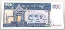 CAMBODIA 100 RIELS 1972  #alb051 0799 - Cambodia