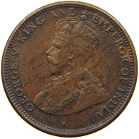 CEYLON 1/2 CENT 1917 George V. (1910-1936) #a094 0189 - Sri Lanka