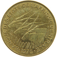 CENTRAL AFRICAN STATES 5 FRANCS 1975  #c016 0161 - Central African Republic