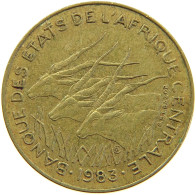 CENTRAL AFRICAN STATES 5 FRANCS 1983  #c067 0437 - Centrafricaine (République)