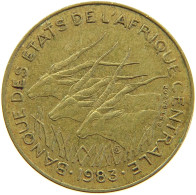 CENTRAL AFRICAN STATES 5 FRANCS 1983  #c067 0437 - Repubblica Centroafricana