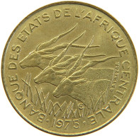 CENTRAL AFRICAN STATES 10 FRANCS 1975  #c016 0107 - Central African Republic