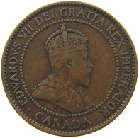 CANADA CENT 1908 Edward VII., 1901 - 1910 #a010 0355 - Canada