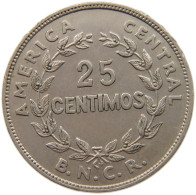 COSTA RICA 25 CENTIMOS 1948  #s040 0225 - Costa Rica