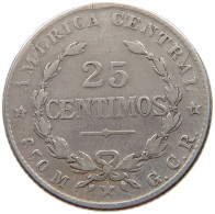 COSTA RICA 25 CENTIMOS 1924  #a003 0403 - Costa Rica