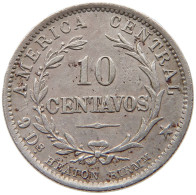 COSTA RICA 10 CENTAVOS 1890  #t135 0071 - Costa Rica