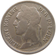 CONGO BELGIAN FRANC 1926  #a061 0041 - 1910-1934: Albert I.