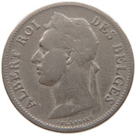 CONGO BELGIAN 50 CENTIMES 1921  #a061 0139 - 1910-1934: Albert I.