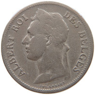 CONGO BELGIAN 50 CENTIMES 1921  #a061 0139 - 1910-1934: Albert I