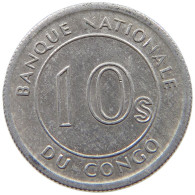 CONGO 10 SENGI 1967  #a089 0235 - Congo (Rép. Démocratique, 1964-70)