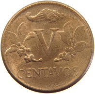 COLOMBIA 5 CENTAVOS 1960  #s023 0209 - Colombia