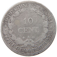 COCHINCHINA 10 CENTIMES 1879 RARE #t095 0519 - Viêt-Nam