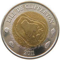 CLIPPERTON ISLANDS 500 FRANCS 2011  #a034 0469 - Autres – Océanie