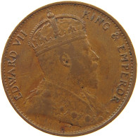 CEYLON CENT 1910 Edward VII., 1901 - 1910 #c019 0229 - Sri Lanka