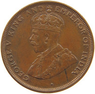 CEYLON CENT 1922 George V. (1910-1936) #c012 0383 - Sri Lanka