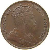 CEYLON CENT 1908 Edward VII., 1901 - 1910 #t107 0157 - Sri Lanka