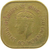 CEYLON 5 CENTS 1945 George VI. (1936-1952) #a050 0299 - Sri Lanka