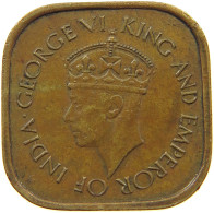 CEYLON 5 CENTS 1944 George VI. (1936-1952) #a011 0209 - Sri Lanka