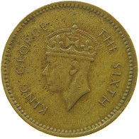 CEYLON 25 CENTS 1951 George VI. (1936-1952) #a094 0437 - Sri Lanka