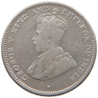 CEYLON 25 CENTS 1920 George V. (1910-1936) #c034 0483 - Sri Lanka