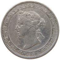 CEYLON 25 CENTS 1895 Victoria 1837-1901 #c040 0487 - Sri Lanka