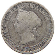 CEYLON 25 CENTS 1895 Victoria 1837-1901 #c036 0189 - Sri Lanka