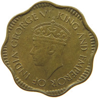 CEYLON 2 CENTS 1944 George VI. (1936-1952) #a094 0401 - Sri Lanka