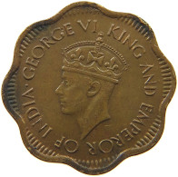 CEYLON 10 CENTS 1944 George VI. (1936-1952) #s050 0541 - Sri Lanka
