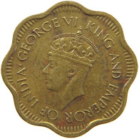 CEYLON 10 CENTS 1944 George VI. (1936-1952) #s024 0295 - Sri Lanka