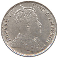 CEYLON 10 CENTS 1910 Edward VII., 1901 - 1910 #t152 0323 - Sri Lanka