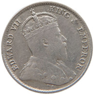 CEYLON 10 CENTS 1909 Edward VII., 1901 - 1910 #c040 0621 - Sri Lanka