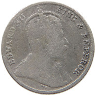 CEYLON 10 CENTS 1910 Edward VII., 1901 - 1910 #a091 0921 - Sri Lanka