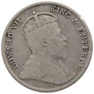 CEYLON 10 CENTS 1909 Edward VII., 1901 - 1910 #c010 0473 - Sri Lanka