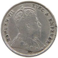 CEYLON 10 CENTS 1903 Edward VII., 1901 - 1910 #a069 0389 - Sri Lanka