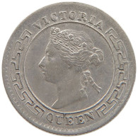 CEYLON 10 CENTS 1894 Victoria 1837-1901 #t070 0335 - Sri Lanka