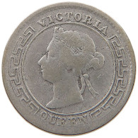 CEYLON 10 CENTS 1893 Victoria 1837-1901 #a033 0307 - Sri Lanka