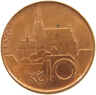 CZECH REPUBLIC 10 KORUN 1993  #c015 0313 - Tchéquie