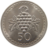 CYPRUS 50 MILS 1972  #c077 0545 - Cyprus