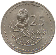 CYPRUS 25 MILS 1968  #s065 0637 - Cyprus